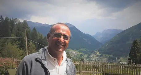 Carlo Conti in Trentino: vacanze in val di Fassa