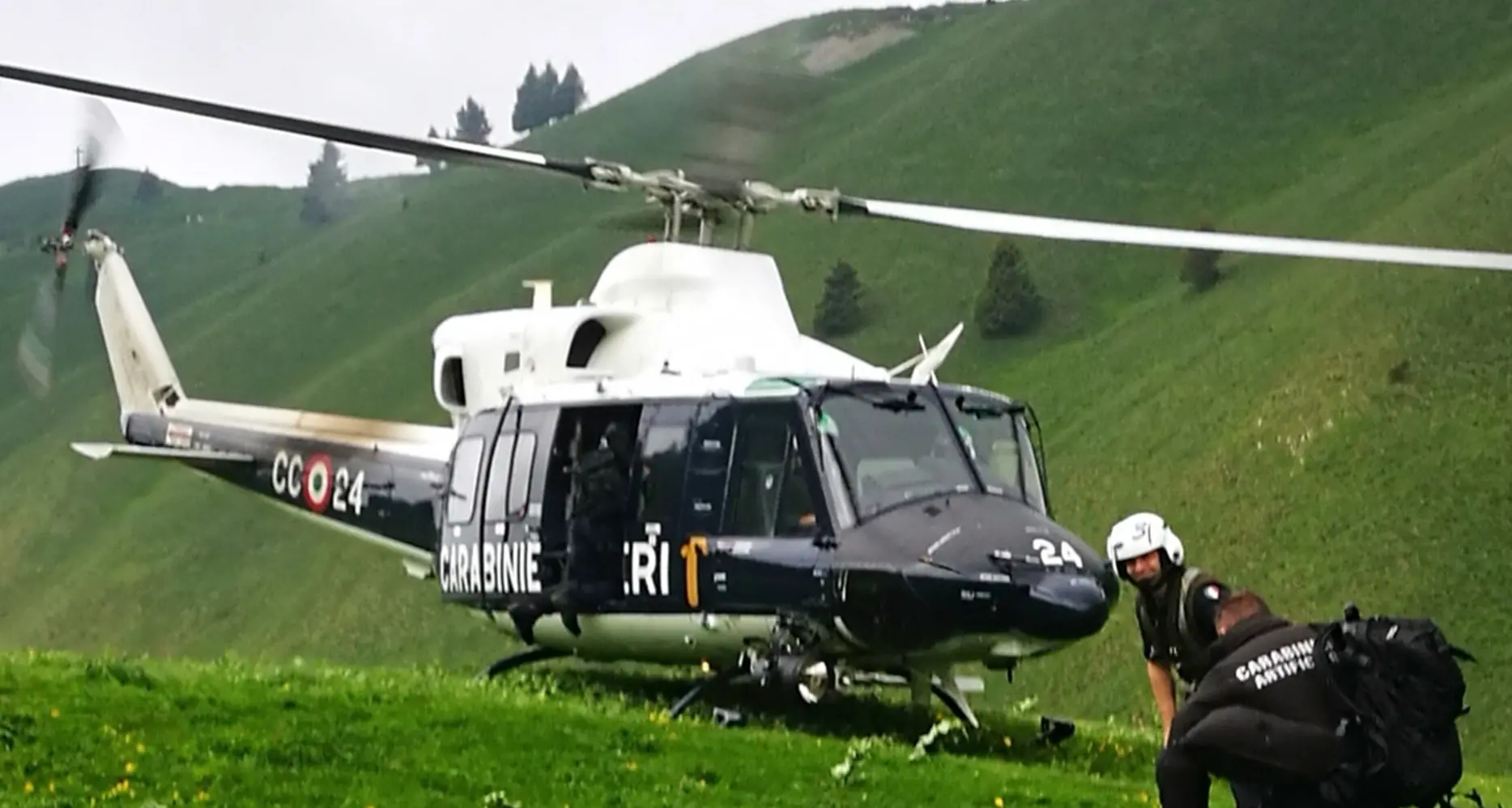 Una bomba in vetta al Parì sul percorso della «Skyrace»
