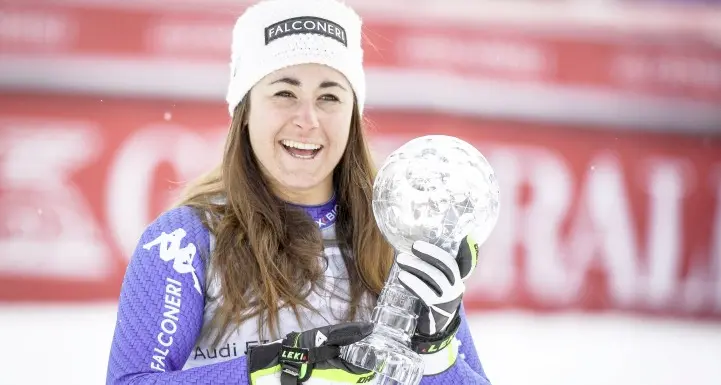 Grande Sofia Goggia: gara a Vonn ma la Coppa di discesa è sua