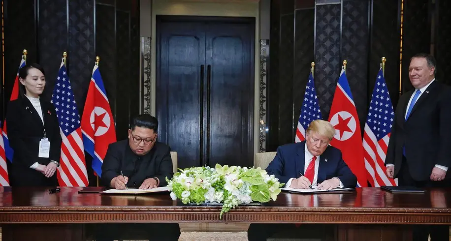 Storica firma tra Kim e Trump per la denuclearizzazione