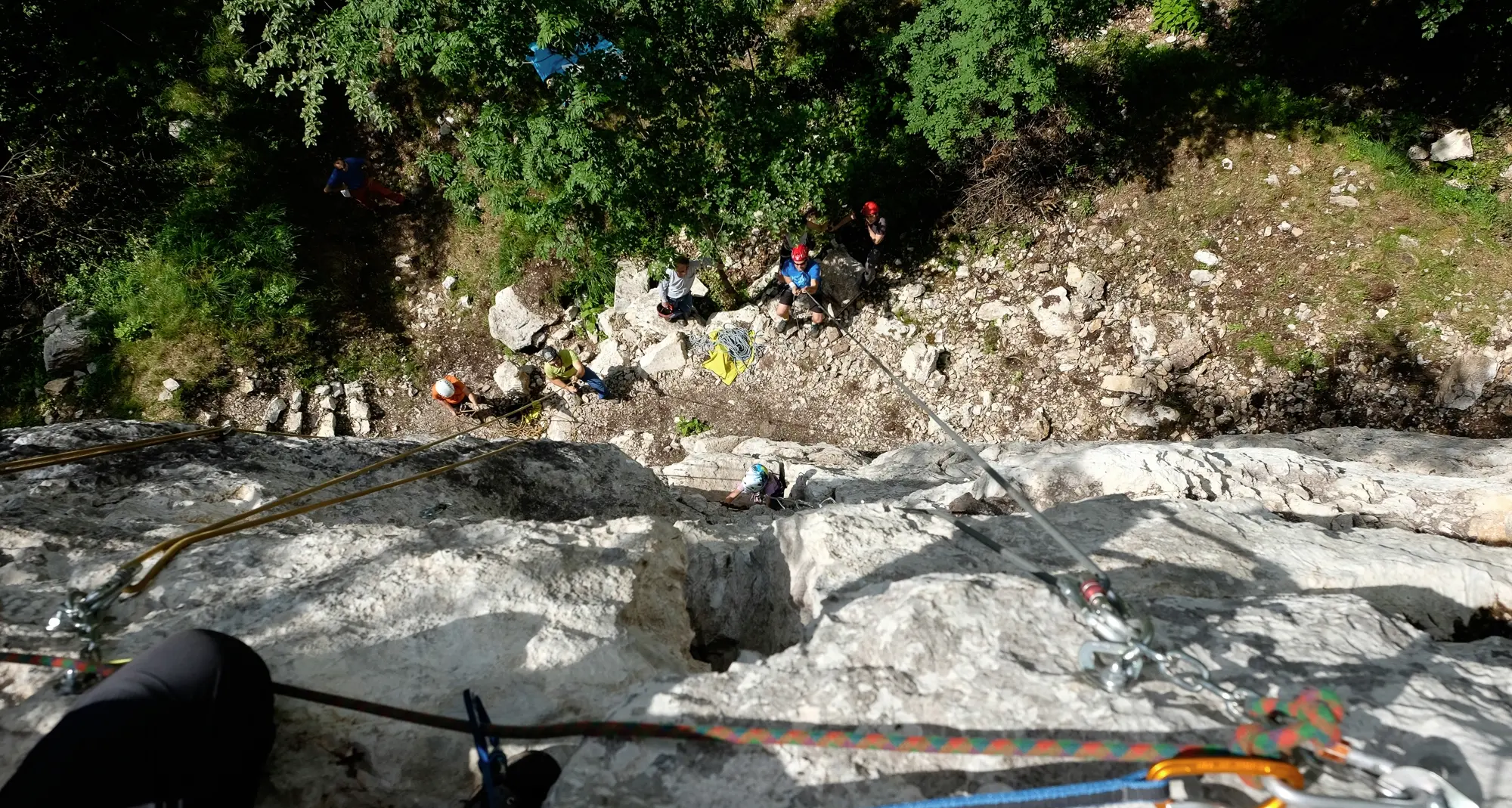 Un climber scopre una falesia segreta