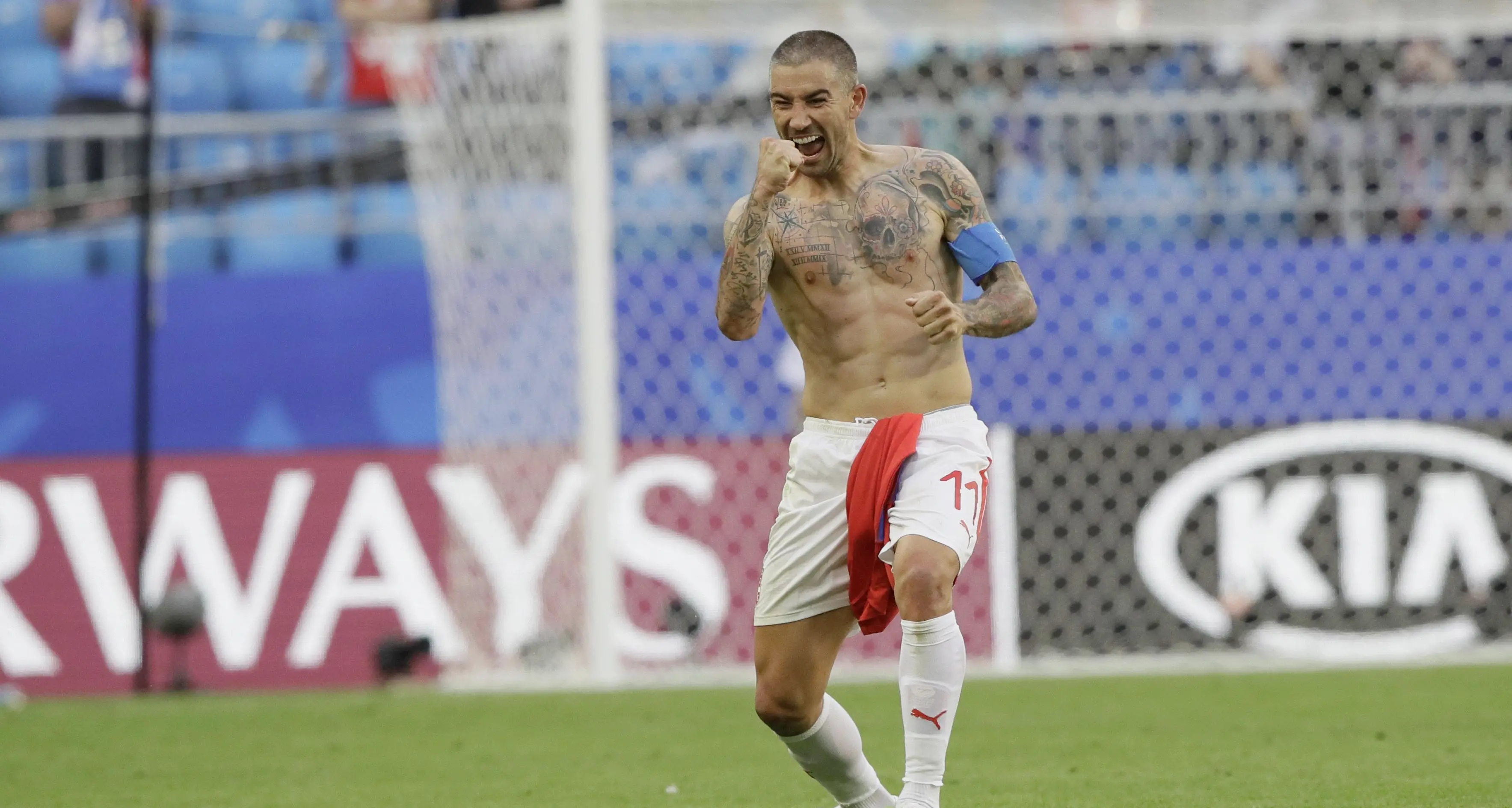 Costa Rica-Serbia 0-1: magia di Kolarov su punizione