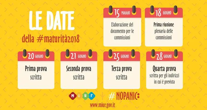Maturita' 2018 Fedeli firma l'annuale Ordinanza