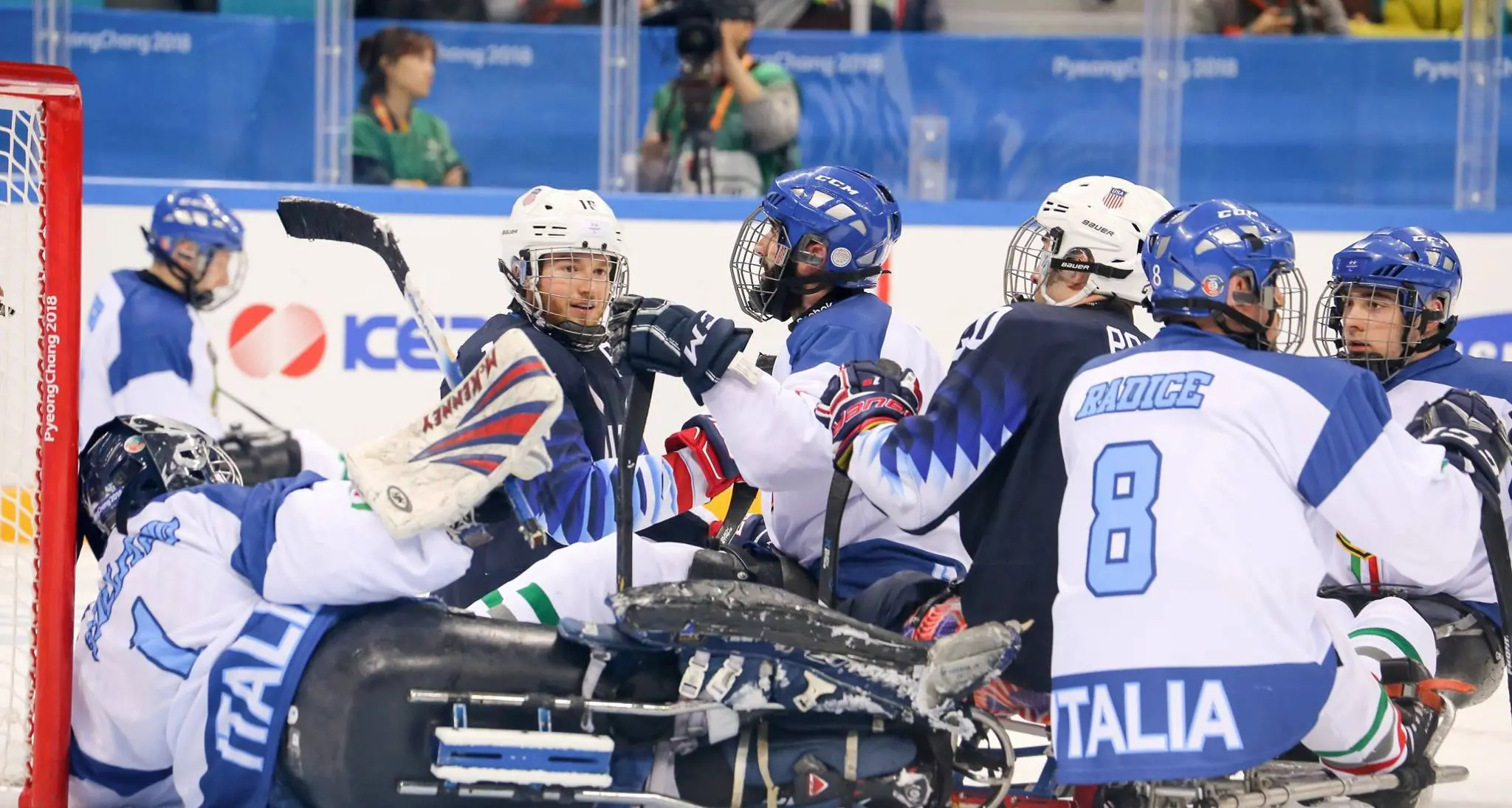 Para hockey, l'Italia arrende agli Usa Ora contro la Corea per la medaglia
