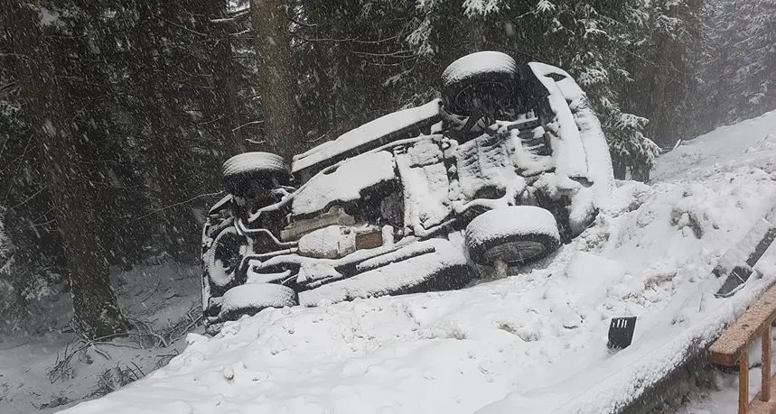 Auto fuori strada: non chiamate il 112: l'incidente è di sabato pomeriggio