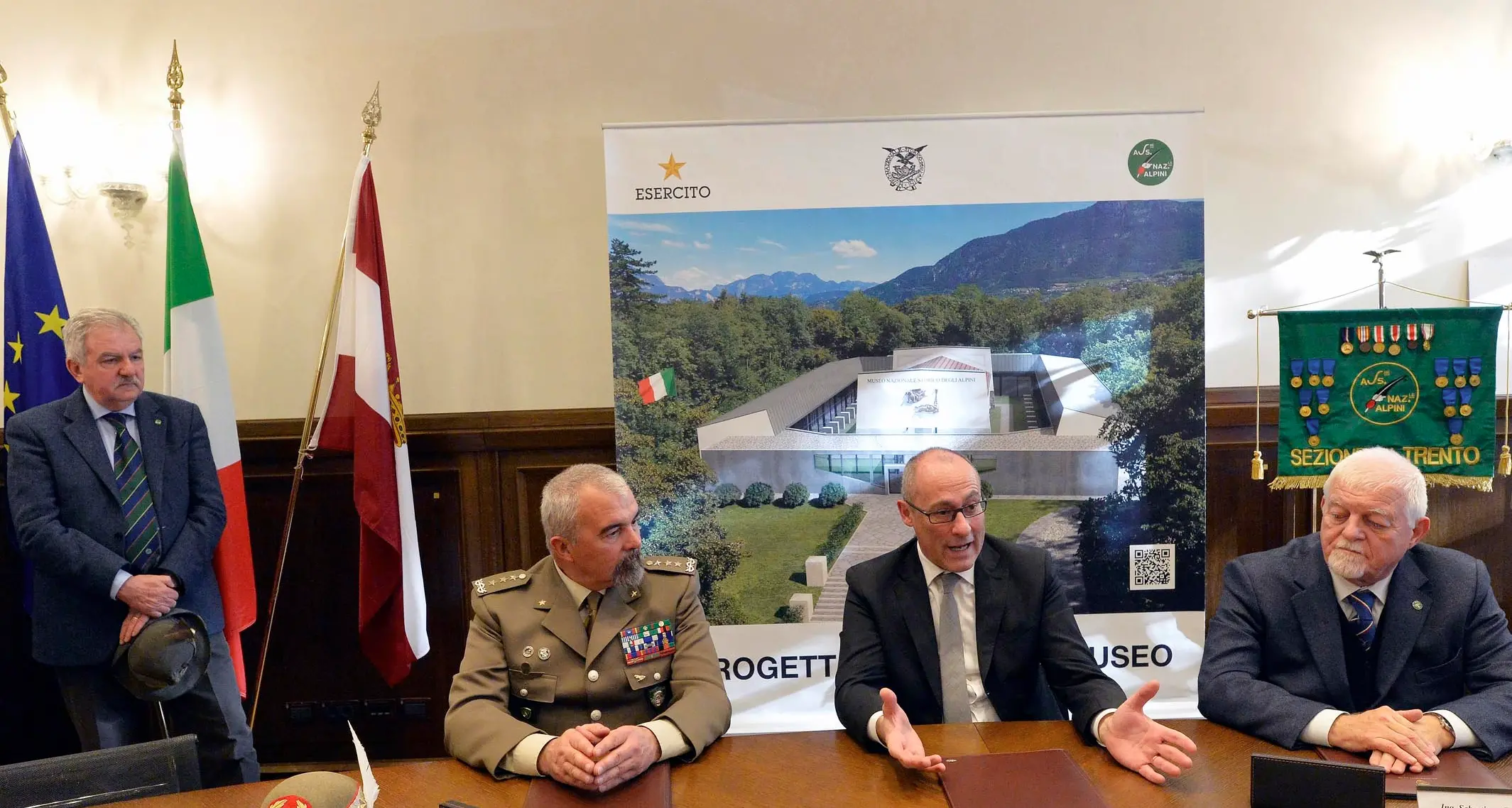 Dos Trento, il museo passa agli alpini