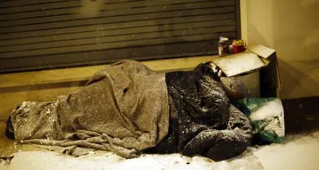 Genova, tso ai clochard per evitare assideramento
