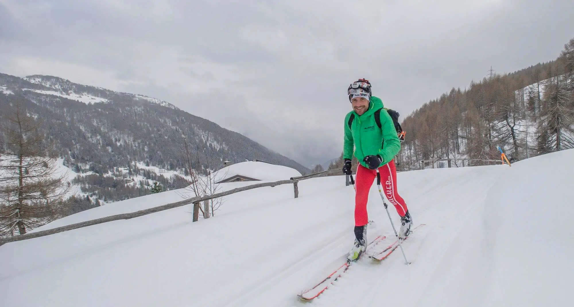 Scialpinismo, su e giù dal Palon per battere il record del mondo