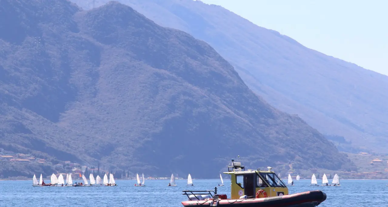 Garda, regate più sicure grazie alla Croce Rossa