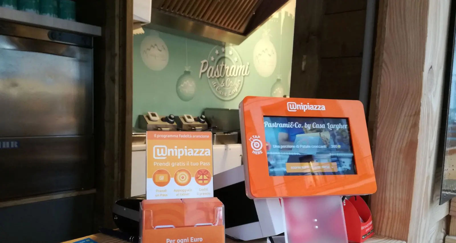 Unipiazza ai Mercatini di Natale Il tablet sbarca a Casa Largher