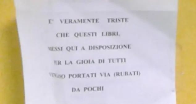 Rubati i libri dei bambini negli ambulatori pediatrici