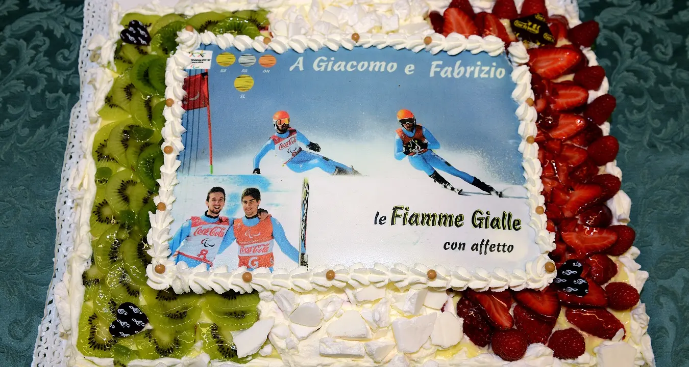 Ieri in aeroporto, domani a scuola Grande festa per Bertagnolli e Casal