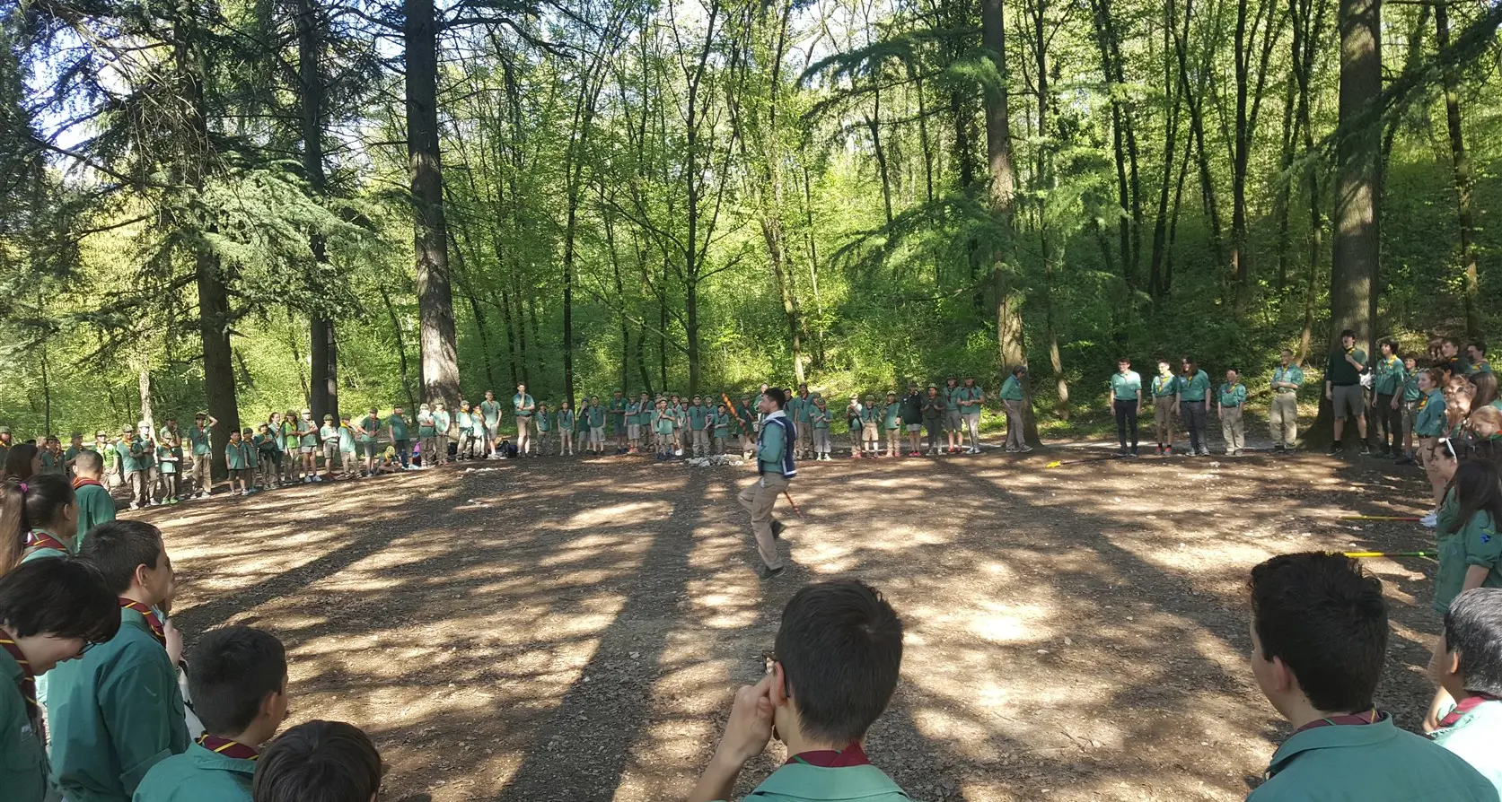 Raduno Scout per il patrono: in 150 al bosco della città