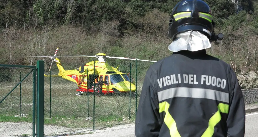 Pensionato cade dal terzo piano Gravissimo al Santa Chiara