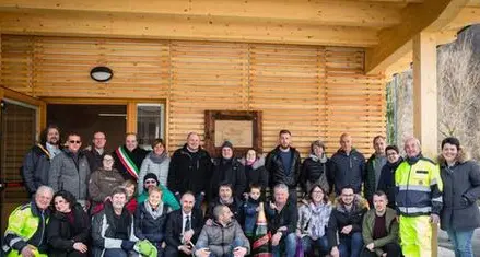 Solidarietà trentina, inaugurata in Abruzzo la casa per i terremotati