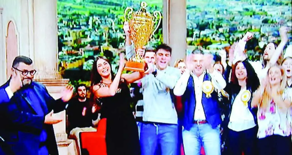 Pergine torna in piazza e in tv