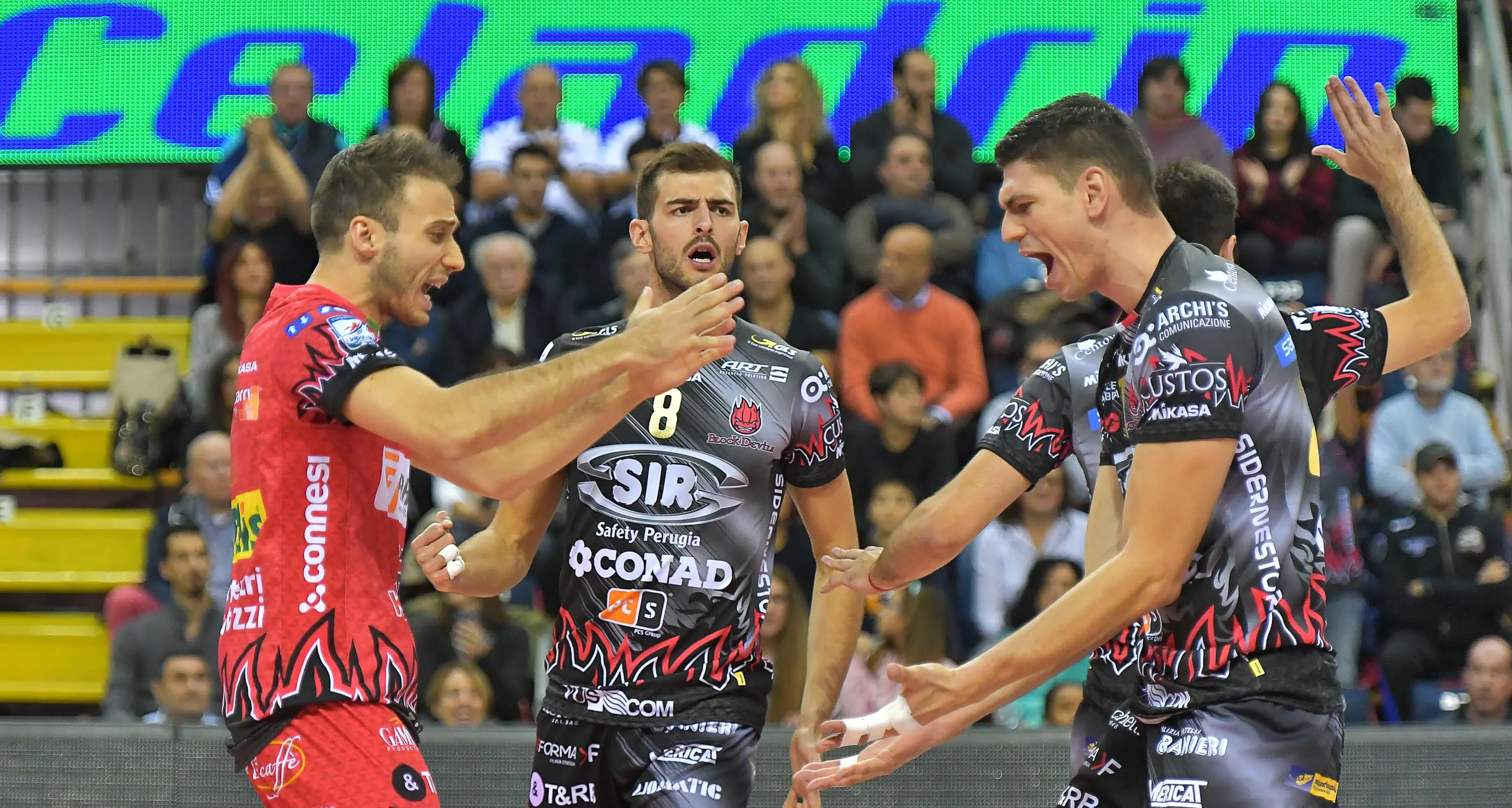 Volley, playoff quarti Perugia-Ravenna 3-1