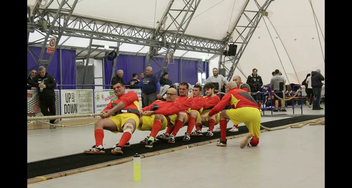 Tiro alla fune, Asd Arco 2° al Torneo delle Regioni
