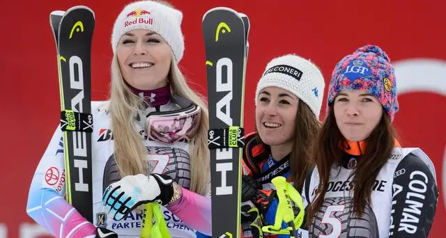 Goggia seconda a Garmisch Vince ancora Lindsey Vonn