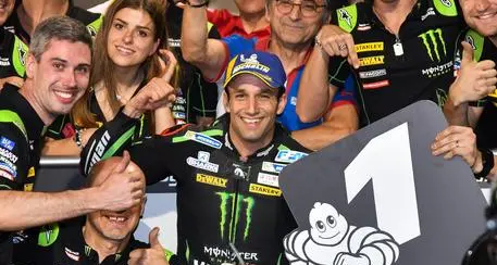 Qatar, a Zarco pole e record davanti a Marquez