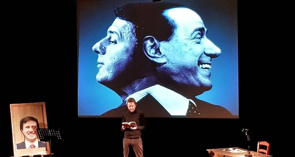 Andrea Scanzi arriva a Trento: doppio show per il suo «Renzusconi»