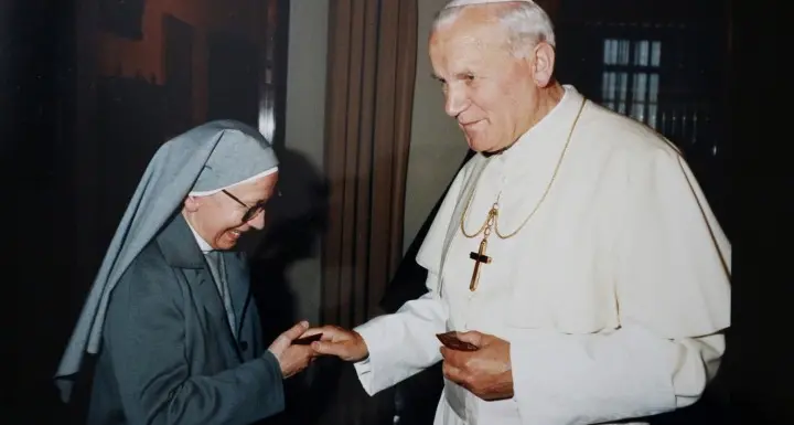 Madre Ariberta fa 99 anni Ha lavorato con sei papi