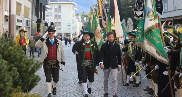 Schützen commemorano il loro eroe, Andreas Hofer