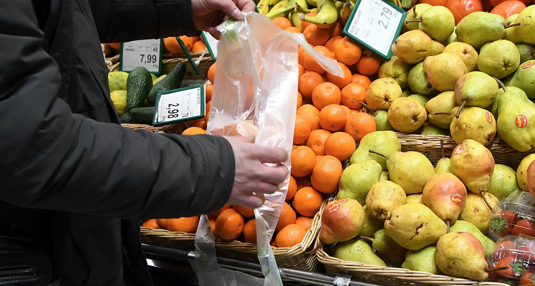 Borse in plastica per la spesa Provincia cerca alternativa