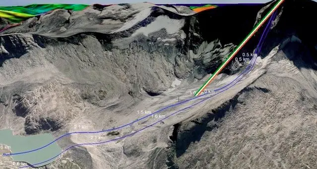 Un tricolore lungo 1 km Ma Cai e Parco dicono no