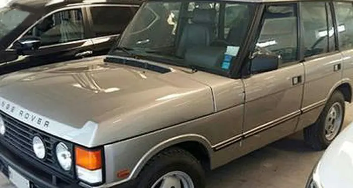 In vendita Range Rover 3.5 4 porte di Silvio Berlusconi