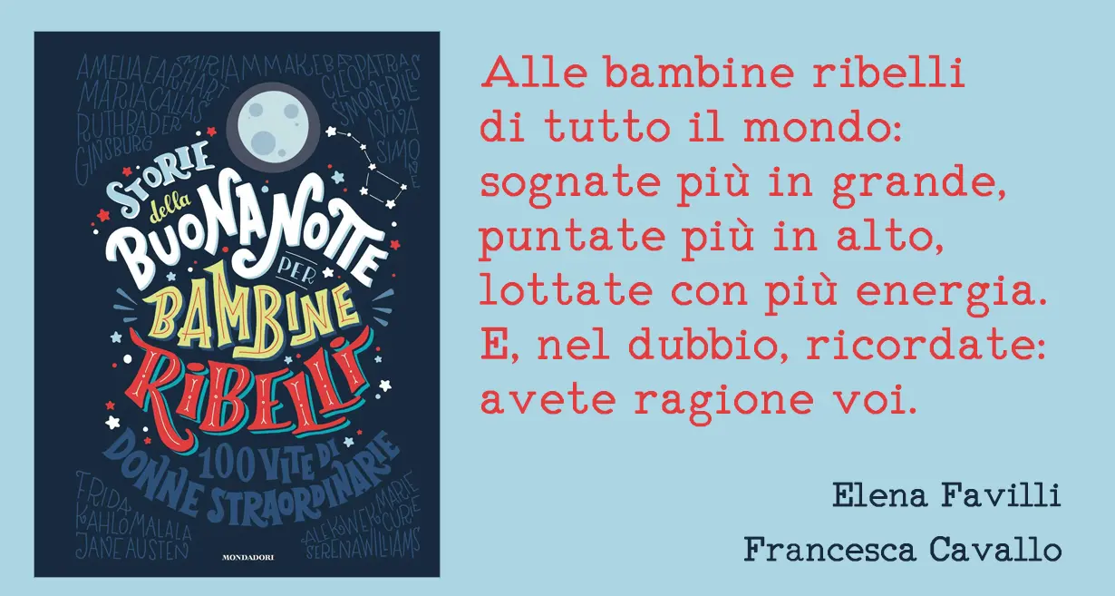 Storie per Bambine Ribelli, arriva il secondo volume
