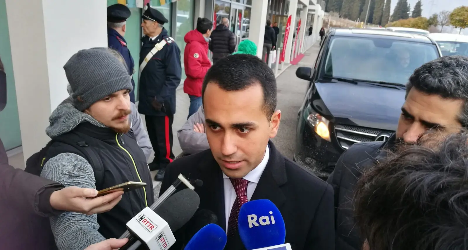 Cinque Stelle agli Artigiani Di Maio in visita a Trento