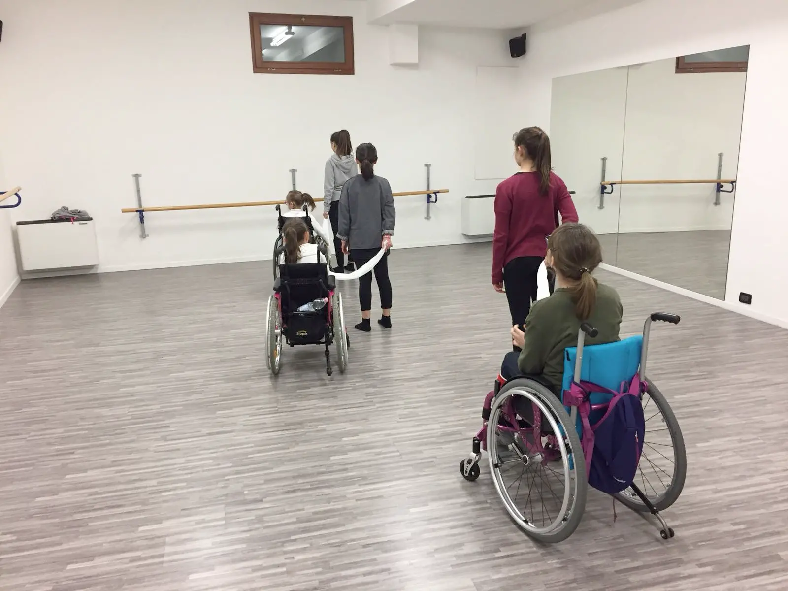 Danza per bimbe disabili a Lavis - Ritmomisto