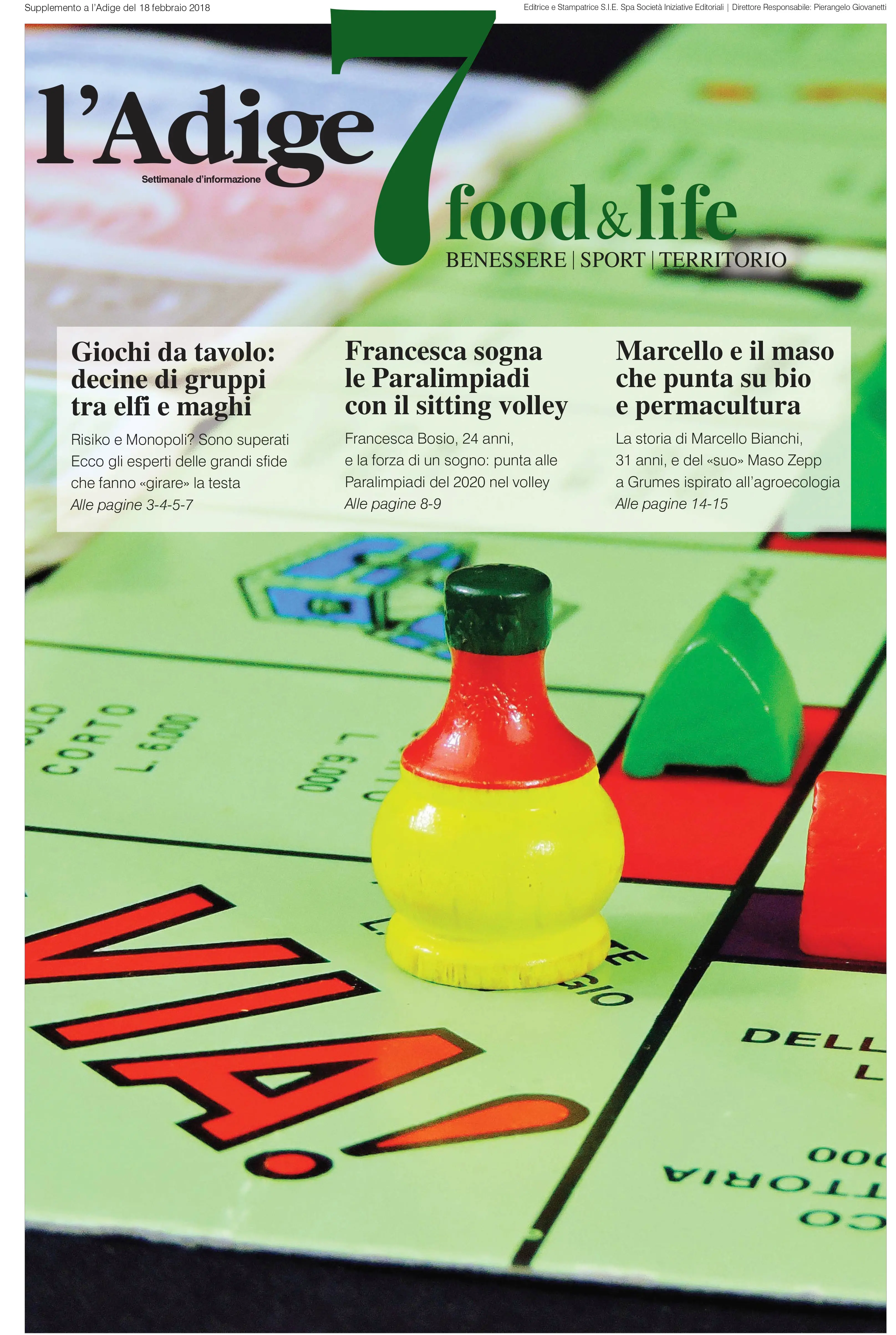 Copertina Adige7 28 febbraio 2018