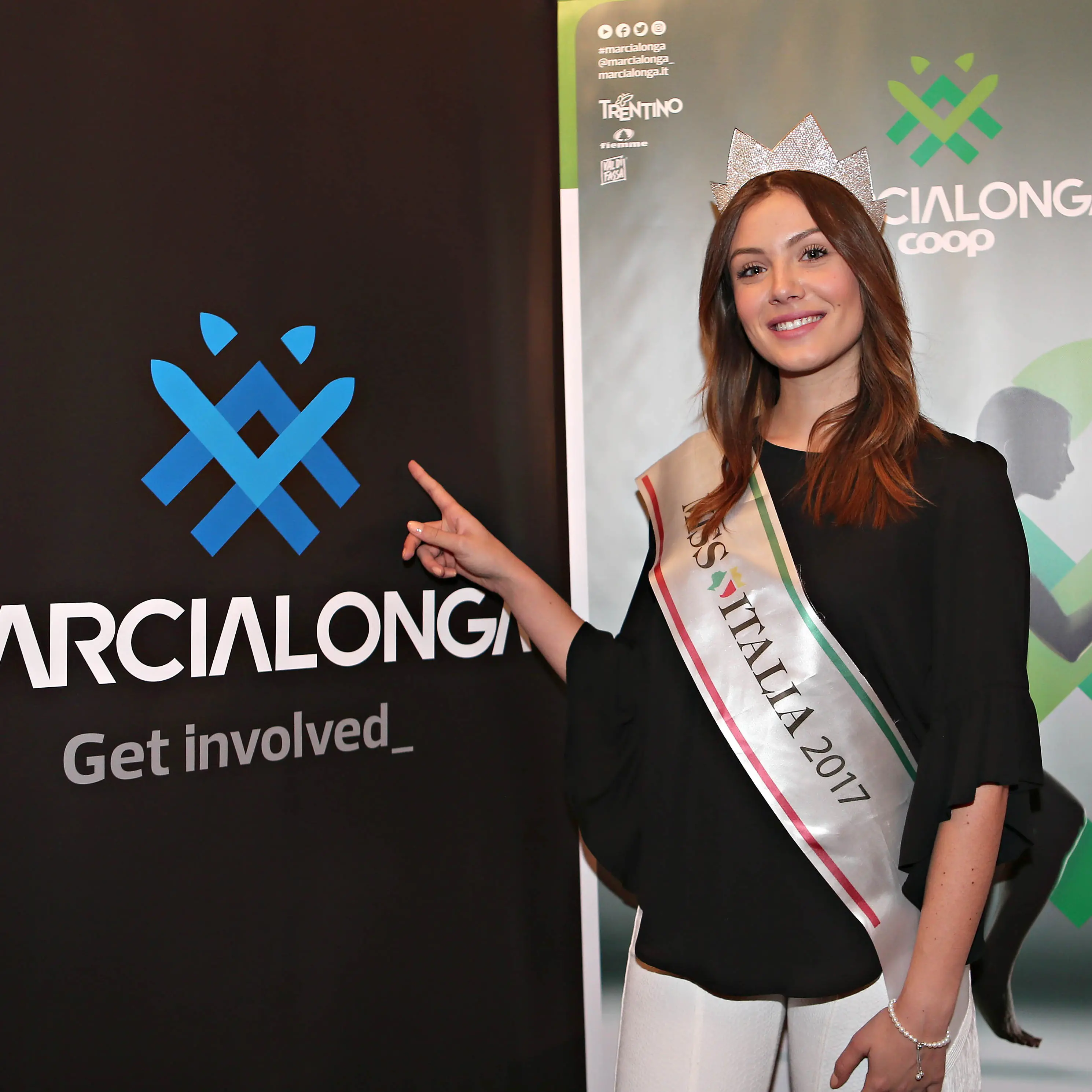 Alice Rachele Arlanch e Paolo Bettini star della 45ª Marcialonga di Fiemme e Fassa - Video