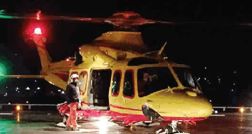 Il furgone finisce nella scarpata Un volo nel dirupo per 40 metri