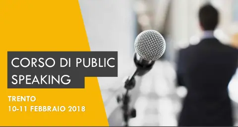 «Parlare in pubblico senza paura» A Pergine si studia il public speaking