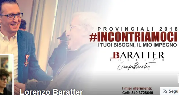 Baratter si auto-ricandida Il capogruppo lo bacchetta