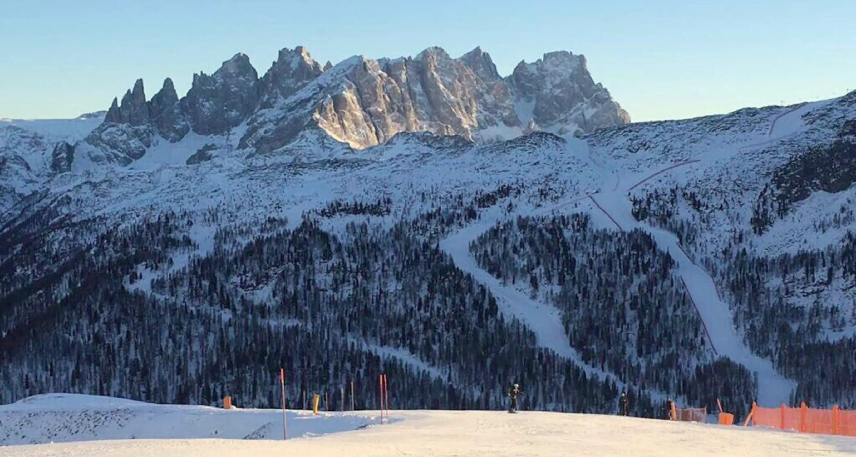 Passo San Pellegrino, \"La Volata\" è pista Fisi