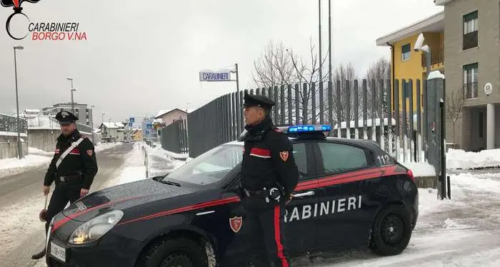 Borgo, scippata per strada Denunciato dai carabinieri un diciottenne incensurato