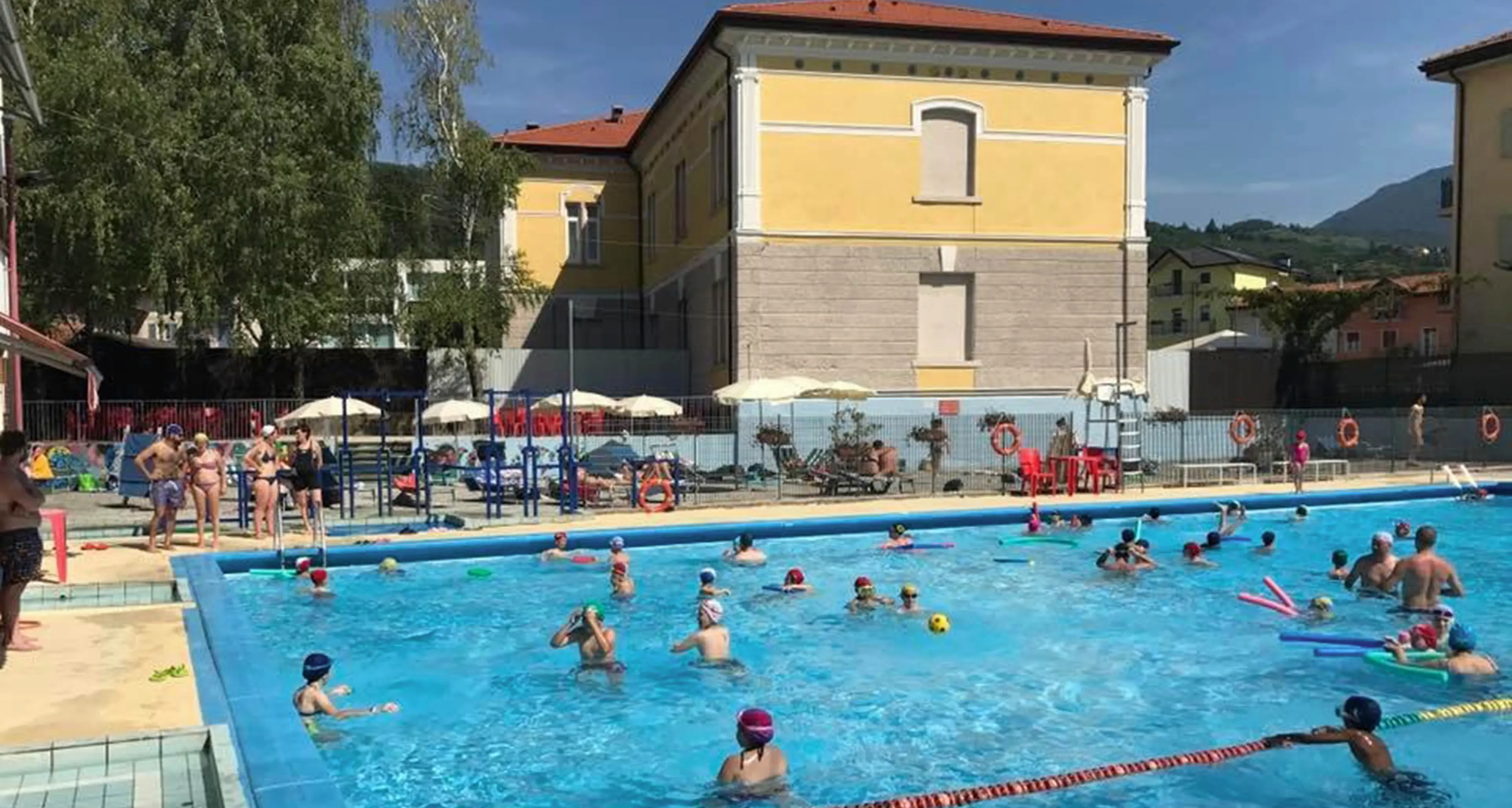 Come sarà la piscina di Lavis dopo il massiccio restauro