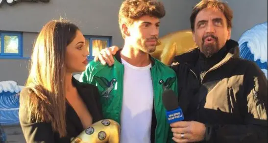 Ignazio Moser e Cecilia Rodriguez in Trentino... con il tapiro