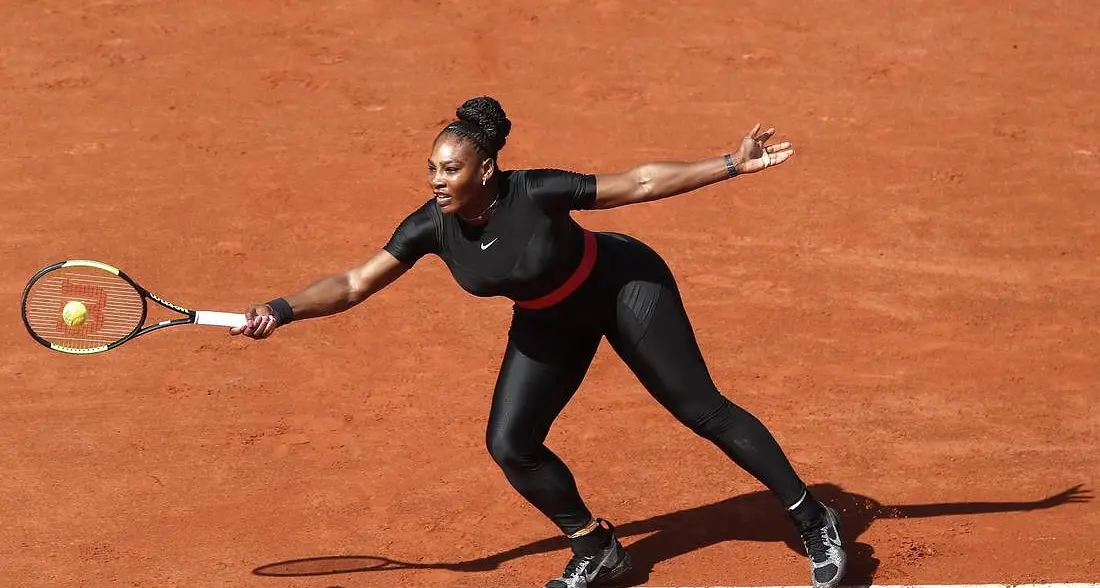 Serena Williams torna in versione Black Panther