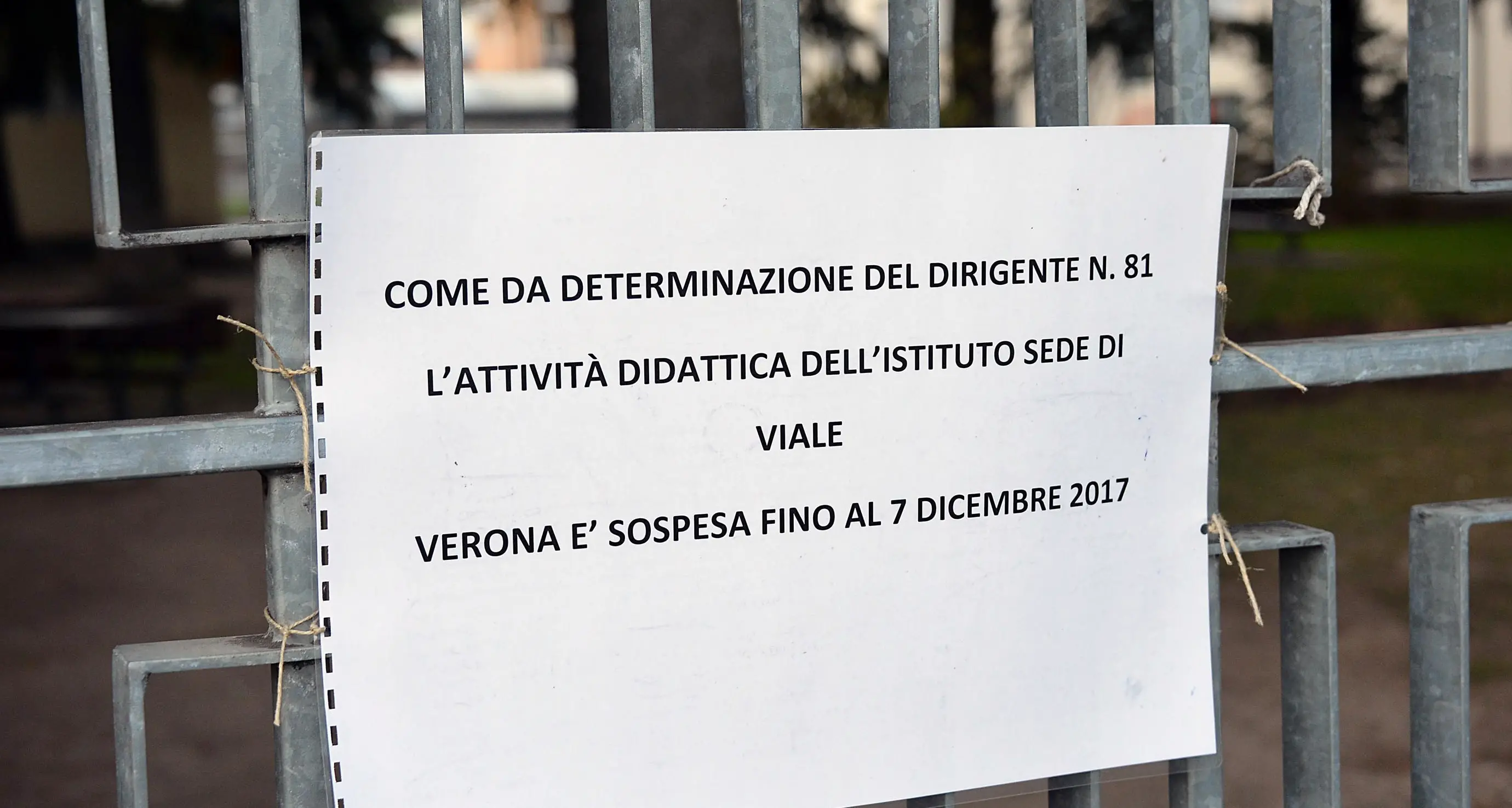 Istituto Pertini, dopo il crollo si «riapre» da giovedì