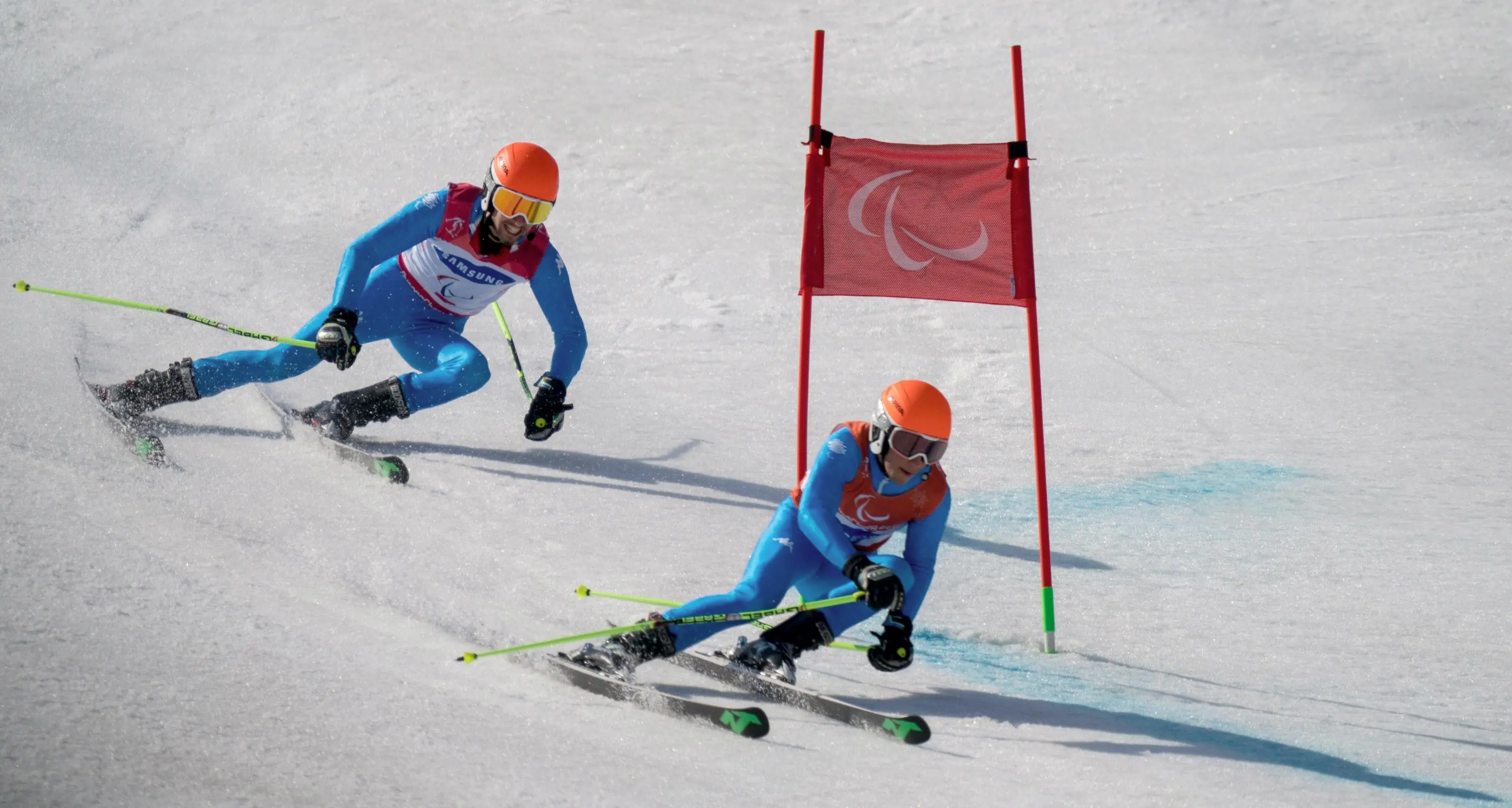 Paralimpici, Bertagnolli-Casal sono d'oro nello slalom gigante