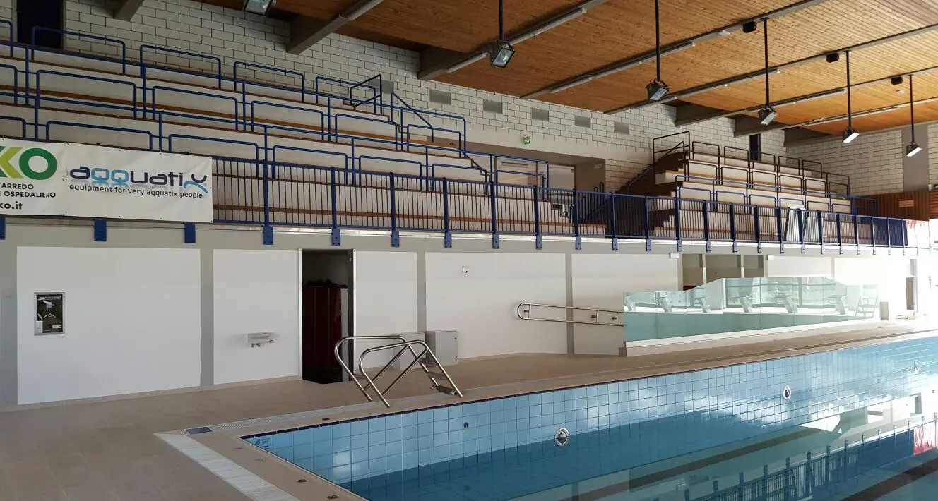 La piscina di Pergine di arricchirà di area wellness e sauna