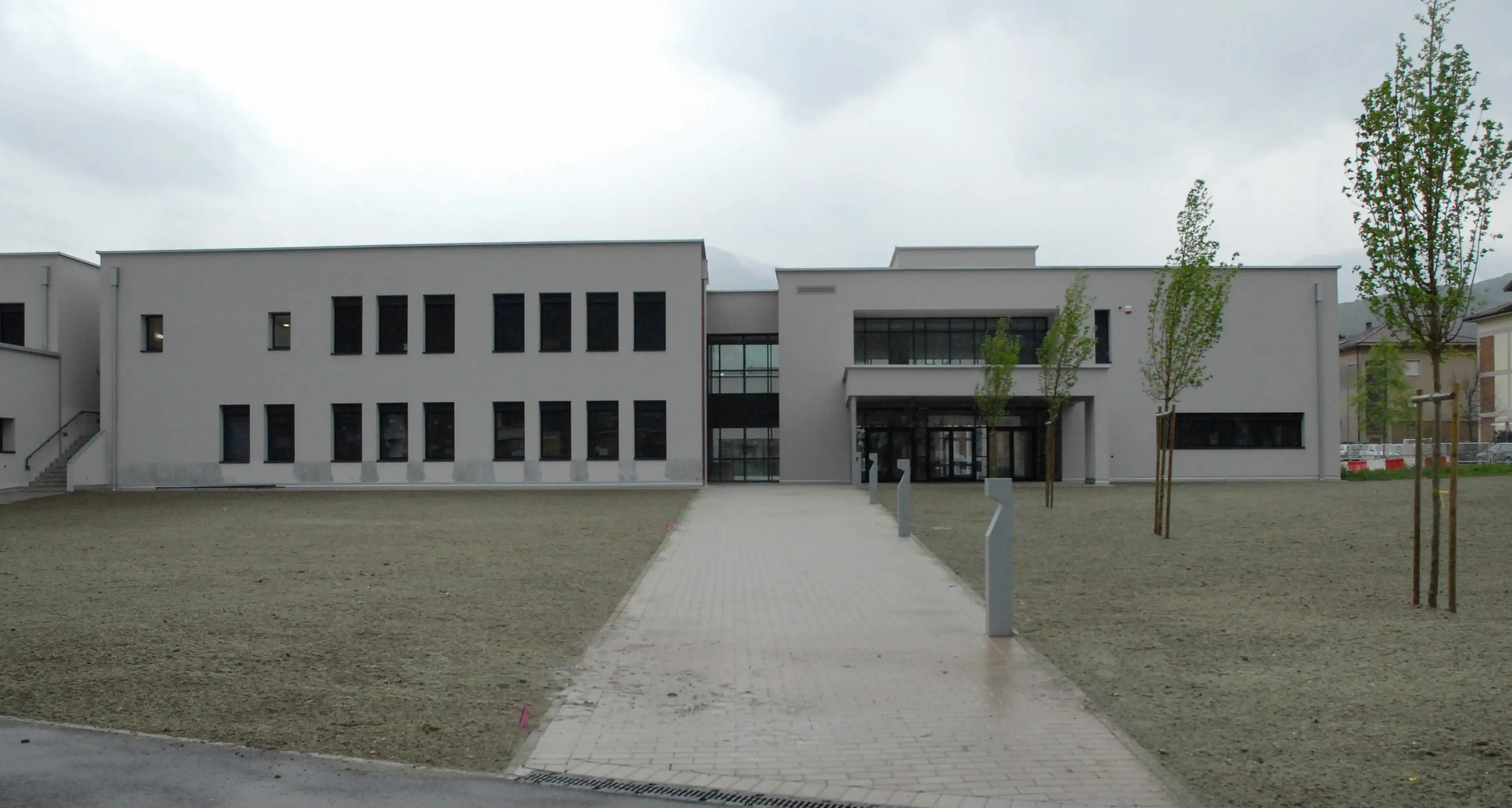 Piove dentro la palestra delle Filzi a Rovereto