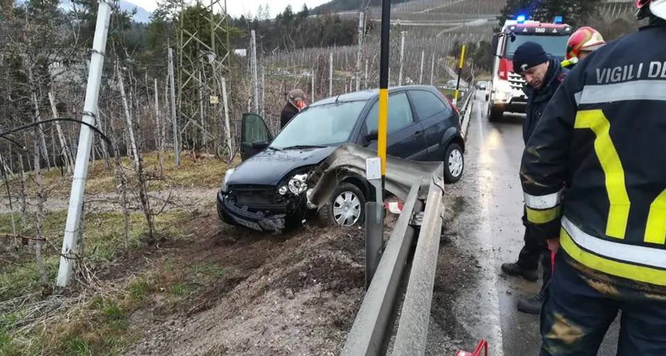 Maltempo, nelle ultime ore tre incidenti sulle strade trentine
