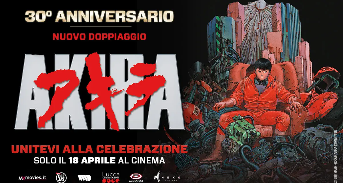 Akira torna in sala a trent'anni dall'uscita