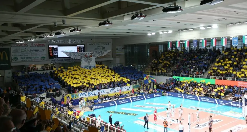Volley, il 28 giugno il sorteggio per la Diatec Trentino in Cev Cup